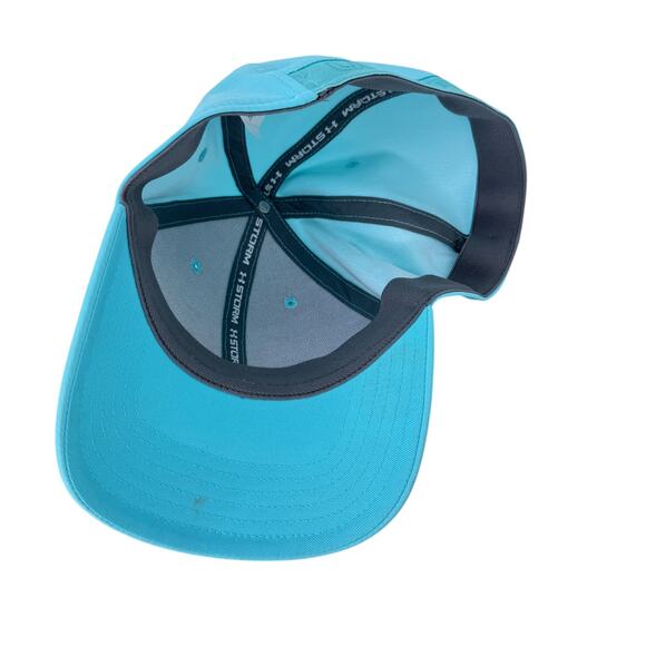 Under Armour Storm Headline Hunt Baseball Fitted Cap Mens XL Blue 100% Polyester - Picture 5 of 10